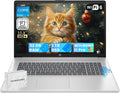 HP 17 Business Laptop Computer - Intel 10-Core i5-1334U, 32GB RAM, 1TB SSD, 17.3' HD+ Display, Fingerprint, Backlit KB, Numeric Keypad, w/Win11 Pro, Office Lifetime, External DVD Drive