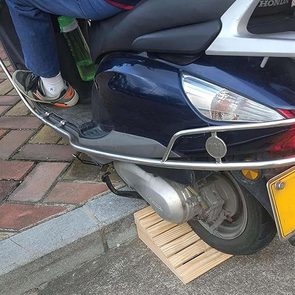 Doorway Ramp 31.5x20x8in, Portable Threshold Ramps, Wooden Portable Wheel Chair Ramp, Barrier-Free Lightweight, for Wheelchair Scooter Walkers Car Motorcycle