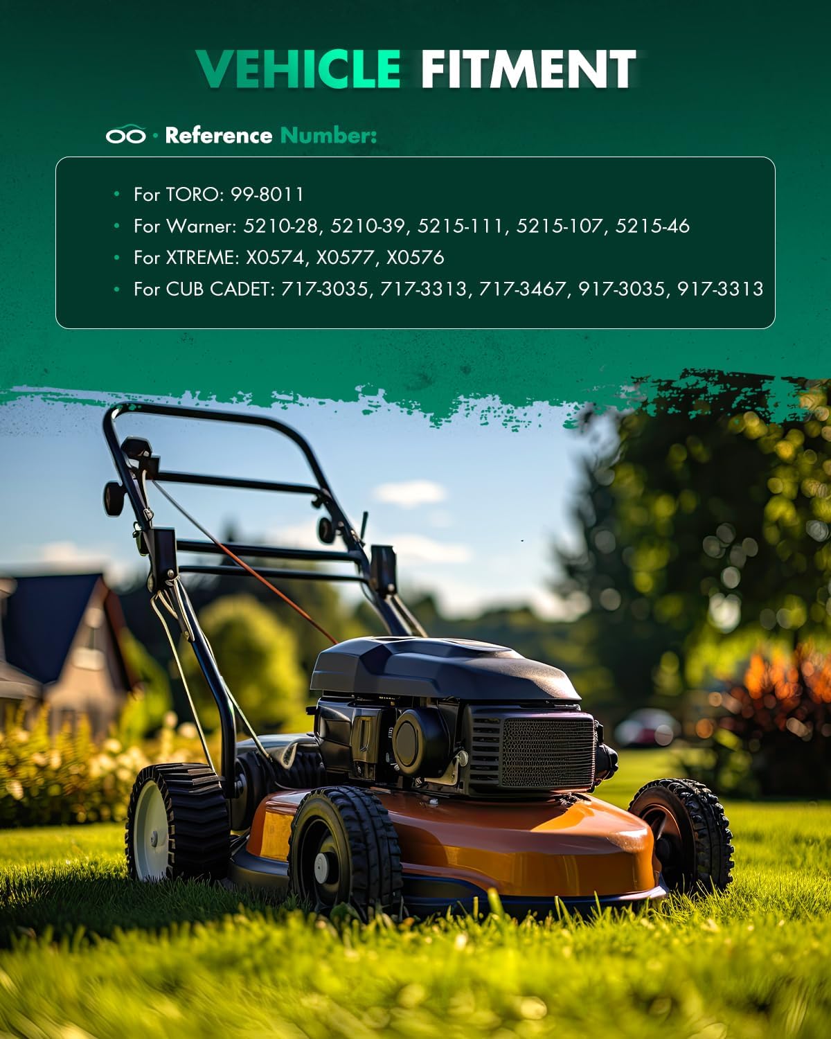 SCITOO New Electric Lawnmower, X0574 PTO Clutch Fit for CUB Cadet 717-3035 717-3313 717-3467 917-3035 917-3313