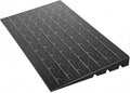4' Rise Threshold Ramp for Doorway, 2500LBS Capacity 3 Channels Cord Cover Rubber Curb Ramp, Angled Entry Rated Handicap Ramps for Wheelchair and Scooter