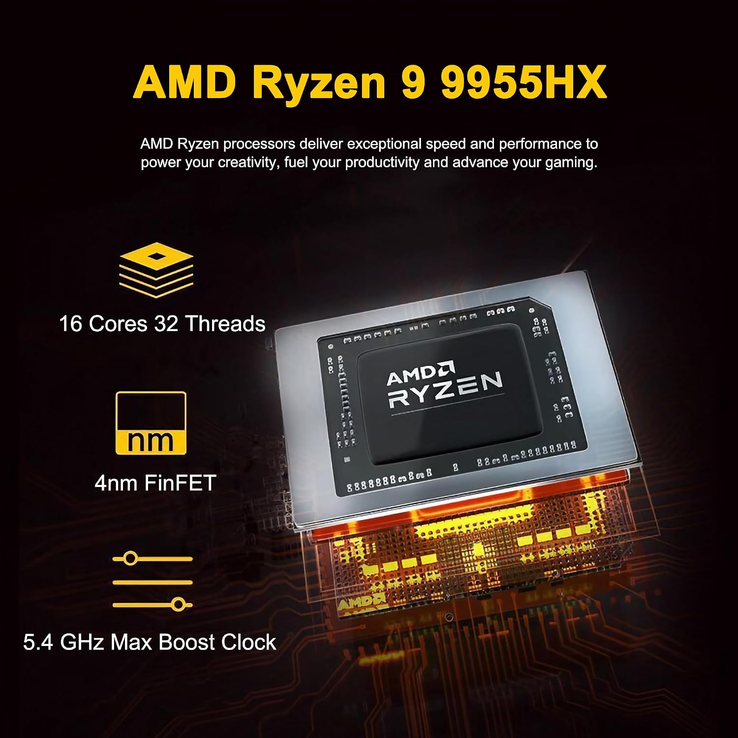 ASUS ROG Strix G18 G814 Gaming Laptop 18' 2.5k (2560x1600) 240Hz (100% DCI-P3, 3ms) AMD 16-core Ryzen 9 9955HX (>i9-14900HX) 32GB DDR5 4TB SSD GeForce RTX 5070 RGB Backlit WiFi6E Win11 ICP Hub