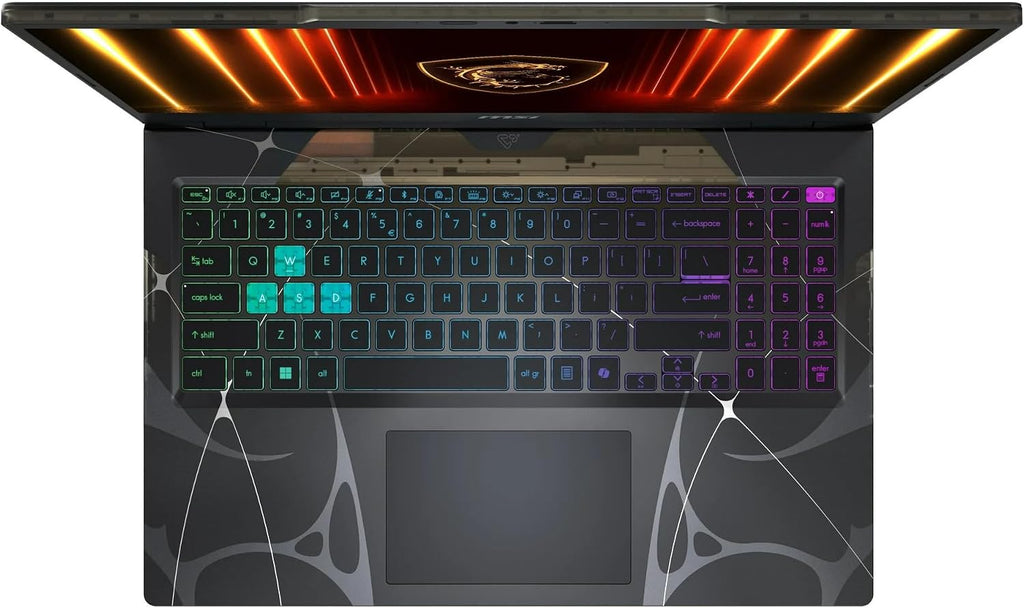 MSI Cyborg 15 B2RWFKG-071US 15.6' Gaming Notebook - Full HD - 144 Hz - Intel Core 7 240H - 16 GB - 512 GB SSD - Translucent Black - Intel Chip - 1920 x 1080 - Windows 11 Home - NVIDIA GeForce RTX 5060