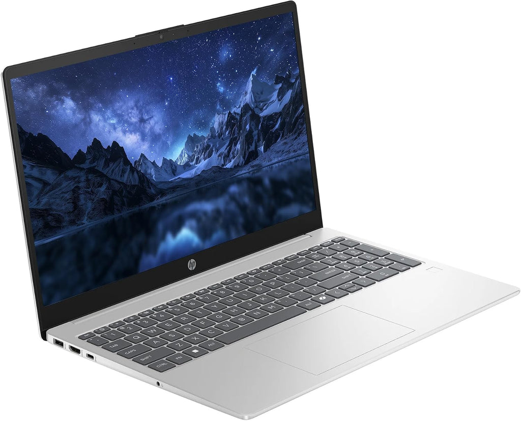 HP 15.6' Business Laptop Computer, Intel Core i5-1334U 10-Core (Up to 4.6Ghz), 32GB RAM 1TB SSD, Fingerprint Reader, Backlit Keyboard, Windows 11, Numeric Keypad, SageNova Earphones, Silver