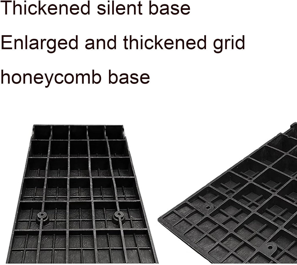 Rubber Curb ramp, high Heavy Duty Rubber Threshold ramp, Portable car ramp, Suitable for car Wheelchair Pedal, Stair Door ramps(50 * 80 * 17cm/20 * 31.4 * 6.6in)