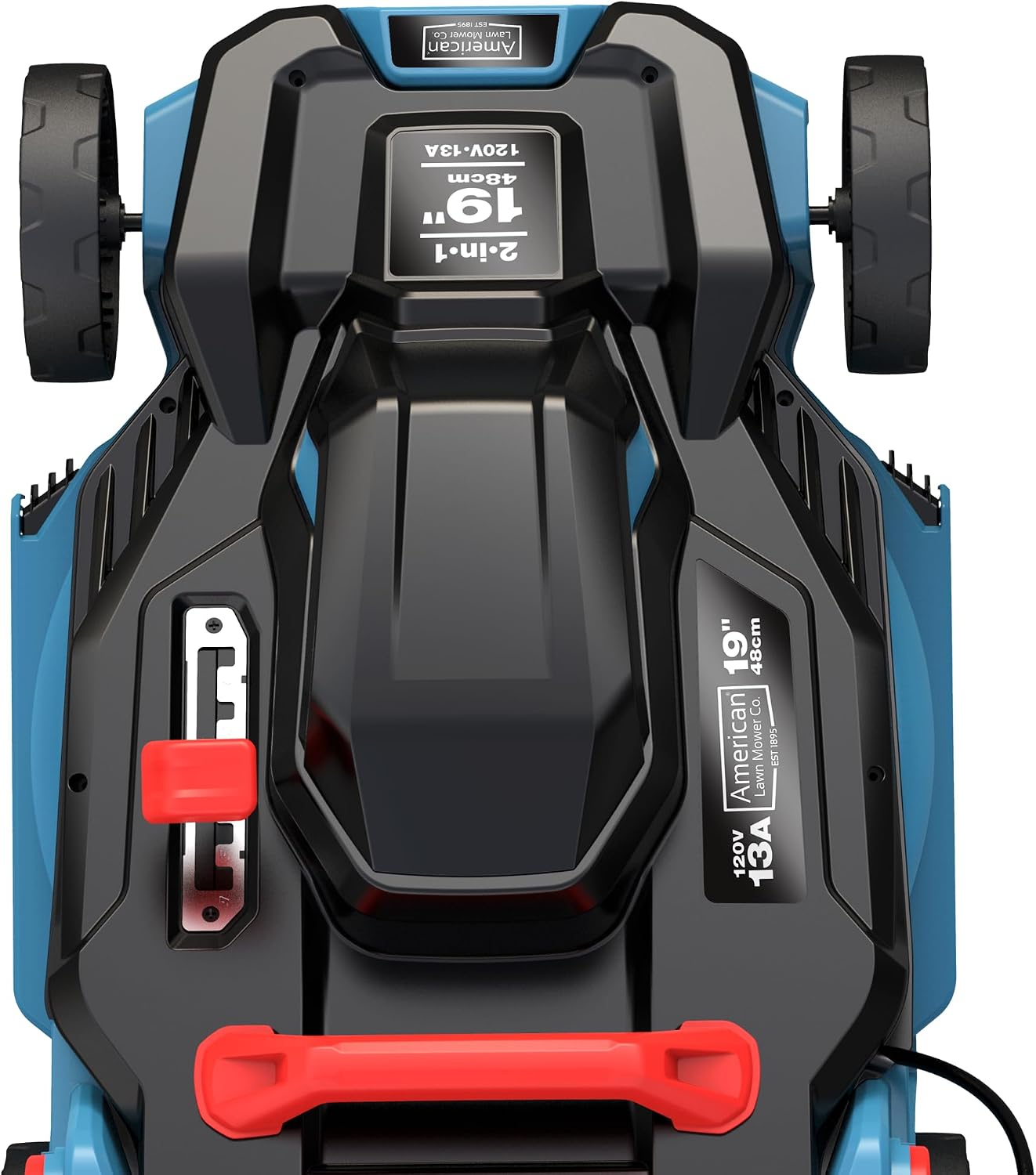American Lawn Mower Company 51319 19-inch 13-Amp Corded Electric Push Lawn Mower with Grass Bag