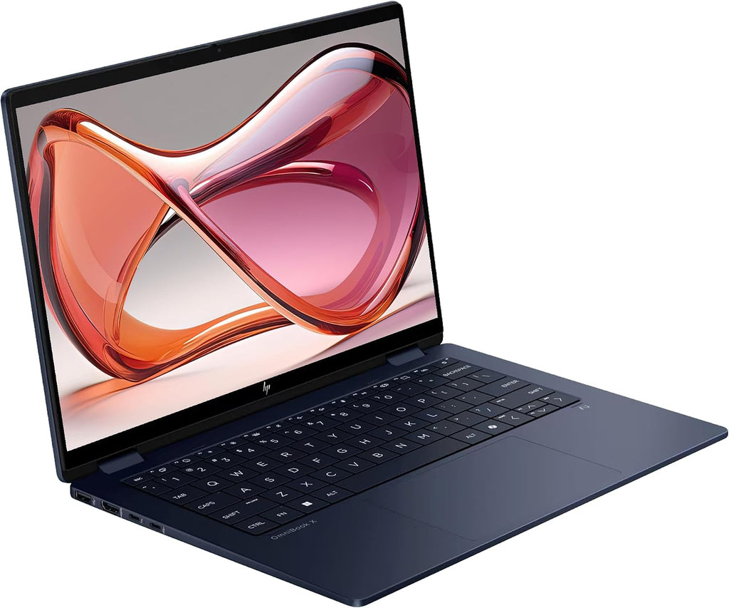 HP OmniBook X Flip 2-in-1 Copilot+ Laptop, Intel Ultra 7-256V, 16GB LPDDR5x RAM, 1TB PCIe SSD, 14' 2K(1920x1200) Touchscreen, Intel Arc 140V, Backlit Keyboard, W11Home, Atmospheric Blue