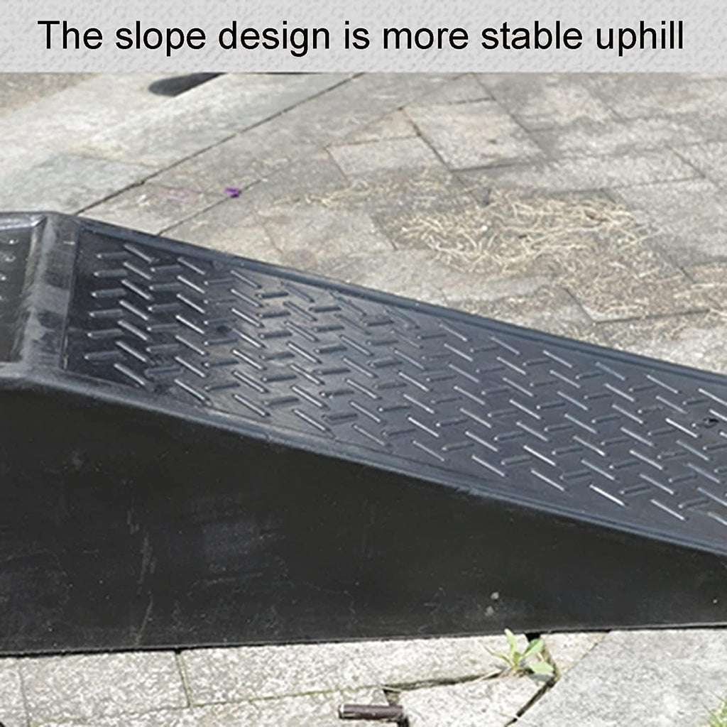 Handicap Ramps Wheelchair Ramp Non-Slip Ramps Heavy Duty Rubber Threshold Ramp Door Steps Handicap Ramps Home Stairs Scooter Ramp Sturdy