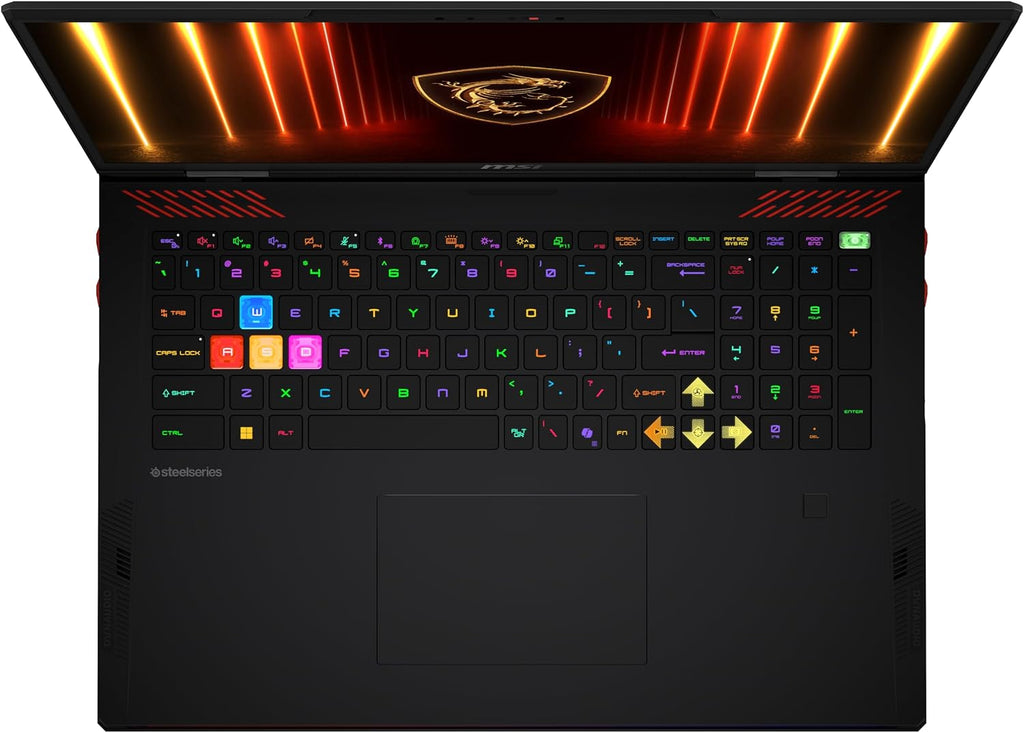 MSI Raider 18 HX AI 18' QHD(2560 x 1600) 240Hz+IPS Display, Gaming Laptop - Intel Core Ultra 9 285HX, NVIDIA GeForce RTX 5070 Ti 12GB GDDR7, 32GB DDR5 RAM, 2TB SSD, RGB KB, 2x2 WiFi 7, Windows 11 Home