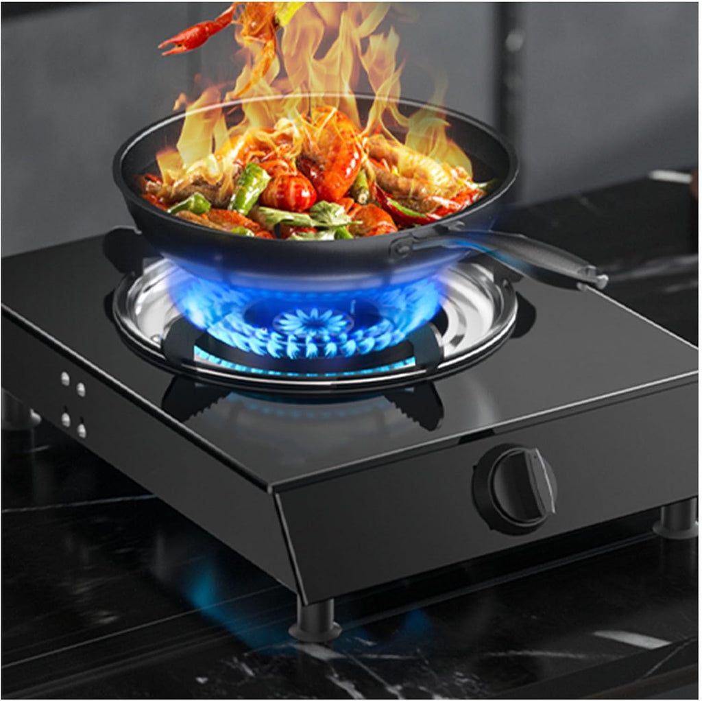 Portable Gas Stove,Cassette Stove,Max 17742.4BTU Single Burner Cassette Stove Piezo-Ceramic Ignition for Camping Cooking Car Travel Home and Apartment (Color : NG, Size : Style 2)