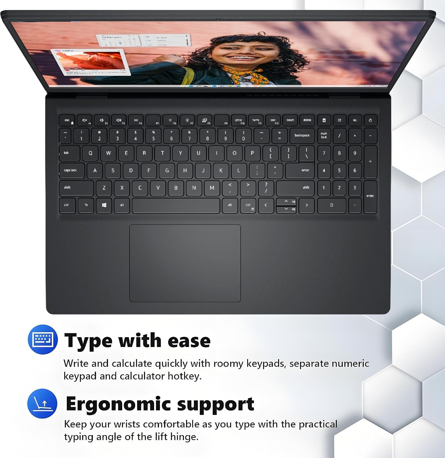 Dell inspiron 15 Touchscreen Laptop -Intel Core i5-1334U -15inch FHD Touch -Office 365-16GB RAM -1TB SSD -Windows 11 -Laptop Computadora- Work Business College Student - 3.6lbs Light