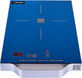 100 BE Portable Single Burner Induction Cooktop with Handle - 11', Blue