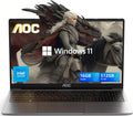AOC Laptop Computer 16GB RAM 512GB SSD Laptops 15.6 Inch FHD Screen Premium Laptop with Intel N95 Processor(Up to 3.4GHz) Windows 11 Laptop Computer, Light&Thin, Metal Shell, Webcam, Type-C, USB3.2