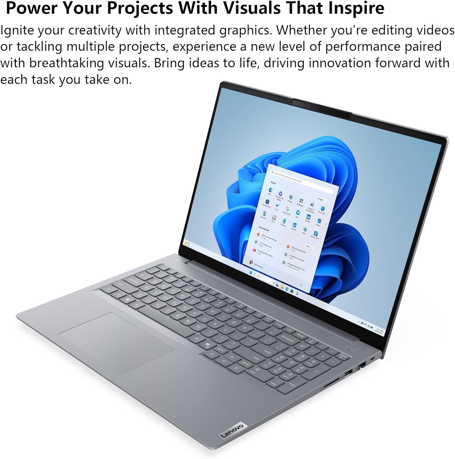 Lenovo ThinkBook 16 Gen 8 Business AI PC Laptop Computer, 16' FHD+, Intel 16-Core Ultra 7 255H, 32GB DDR5, 1TB PCIe SSD, WiFi 6E, Fingerprint Reader, Bluetooth 5.3, Windows 11 Professional