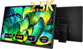 2.5K Portable Monitor for Laptop - 16 inch QHD Laptop Screen Extender 120% sRGB Wide Color HDR HDMI USB C Travel External Display with Kickstand Gaming Monitor for Computer PC Phone Game Console
