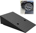 Portable Rubber Curb Ramps Lawnmower Threshold Ramps Driveway Kerb Ramp Loading Ramps With Expansion Screws Doggy Door Ramp for Car Motorcycle Wheelchairs Scooter Bike Truck Forklifts(19.7x31.5x9.4in)