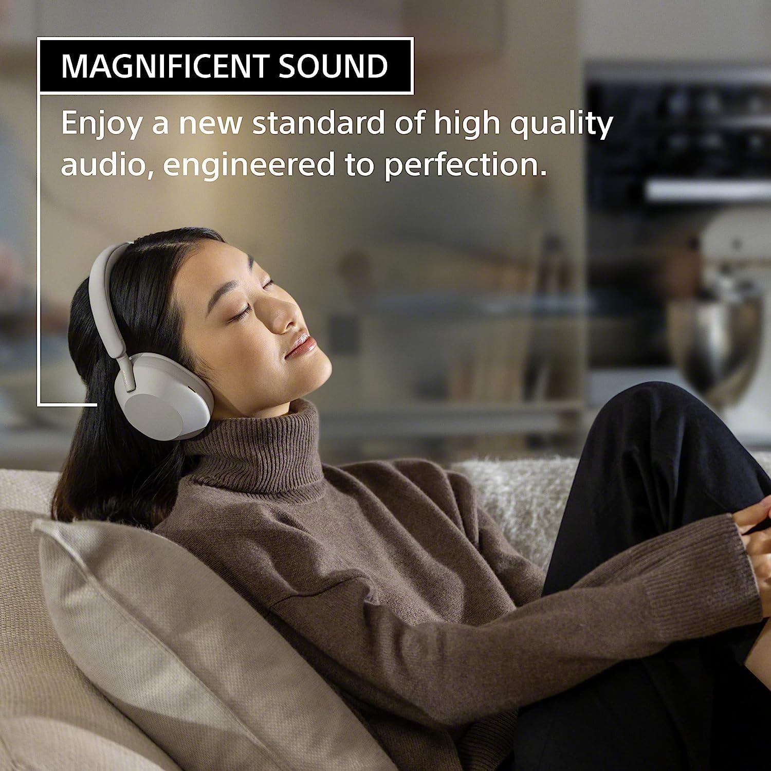 Sony WH-1000XM5 Best Auto Noise Canceling Wireless Over-Ear Headphones, 30hr Battery Life - Optimizer for Alexa and Google Assistant, Crystal Clear Hands-Free Calling and Built-in mic Bundle (Black)