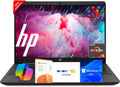 HP Business Laptop with Microsoft Office 365, AMD Ryzen 5 5500U Processor (Beats i7-1165G7), 15.6' FHD Display, 16GB RAM, 512GB SSD, Ethernet RJ-45, SD Card Reader, HDMI, Windows 11 Pro, WOWPC USB