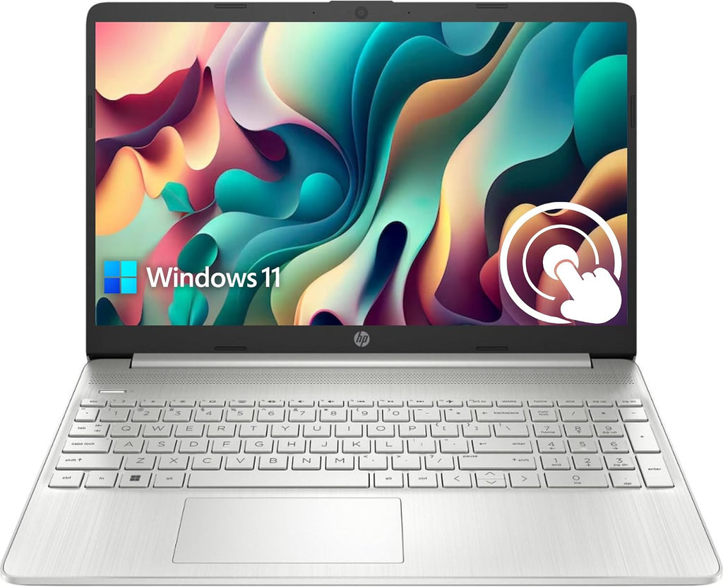 HP Pavilion 15.6'' HD Touchscreen Laptop 16GB RAM, 1TB SSD Storage, Intel Core Processor, Type-C, HDMI, Windows 11 Home, Silver (Renewed)