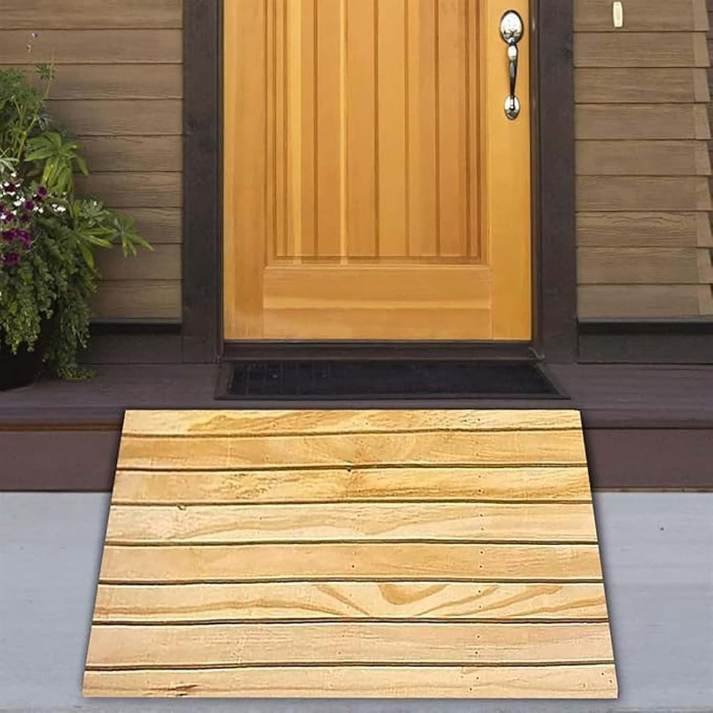 Doorway Ramp 35.4x20x8in, Portable Threshold Ramps, Wooden Portable Wheel Chair Ramp, Barrier-Free Lightweight, for Wheelchair Scooter Walkers Car Motorcycle