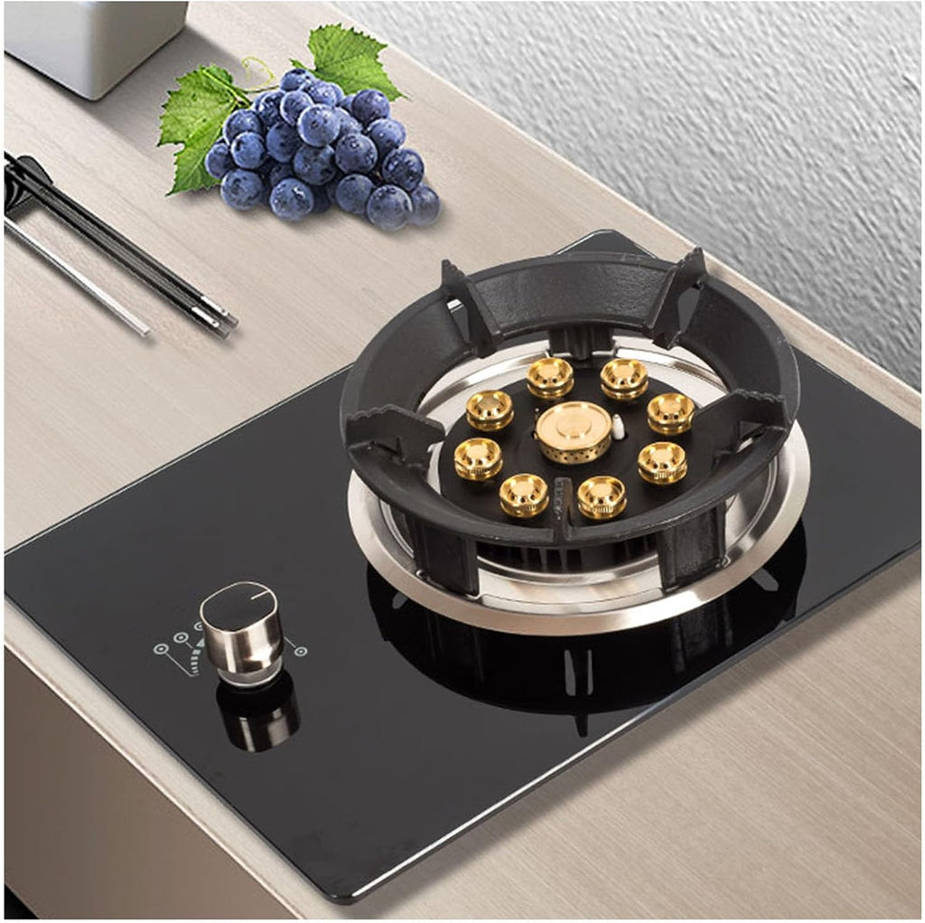 Propane Gas Stove,Single Burner Propane Stove,tempered Glass Max 17742.4BTU with Pulse Electronic Ignition Suitable for Apartments Kitchens and More (Color : 17742.4BTU, Size : LPG)