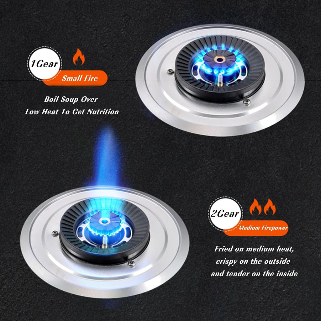 Portable Gas Stove,1 Burner Propane Stove,Tempered Glass Max 17742.4BTU with Pulse Electronic Ignition Suitable for Apartments or Kitchens(black) (Color : NG)