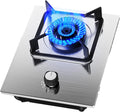 Propane Gas Stove,Single Burner Propane Stove,tabletopstainless Steel,Max 16377.6BTU with Pulse Electronic Ignition Suitable for Apartments, Kitchens and More (Color : Style 1, Size : LPG)