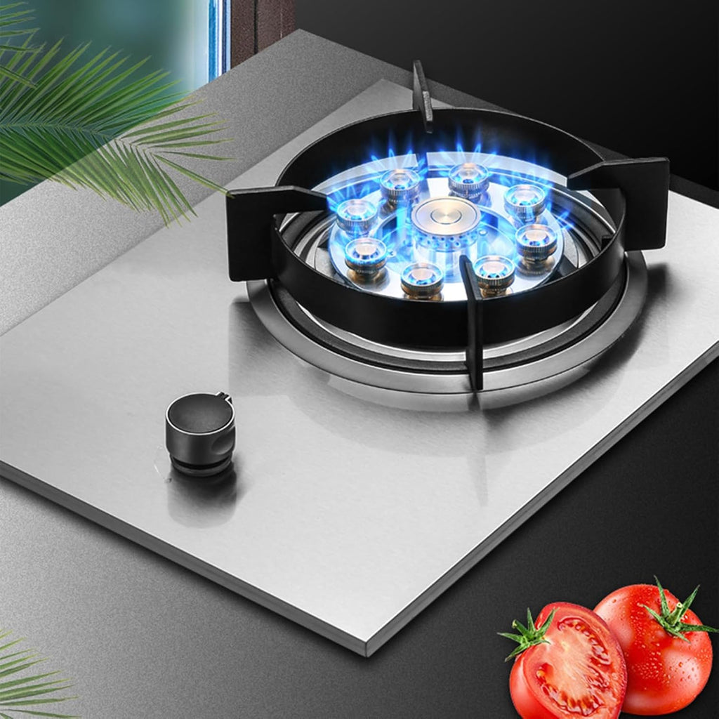 Gas Cooker,Single-Burner Household Gas Stove,5.5kW Tabletop/Built-in Dual-Use,for Food Stalls Family Restaurants(LPG)