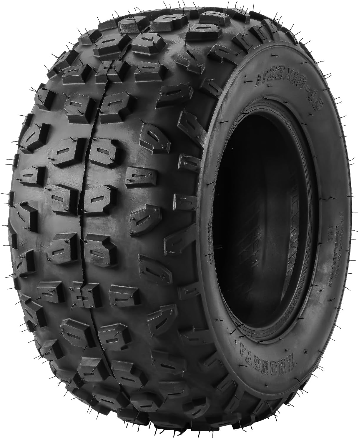 KAX 22x10-10 22x10x10 Tire Tubeless Mini Bike Go Kart ATV Quad 4 Wheeler 4PLY Z-183 2PC