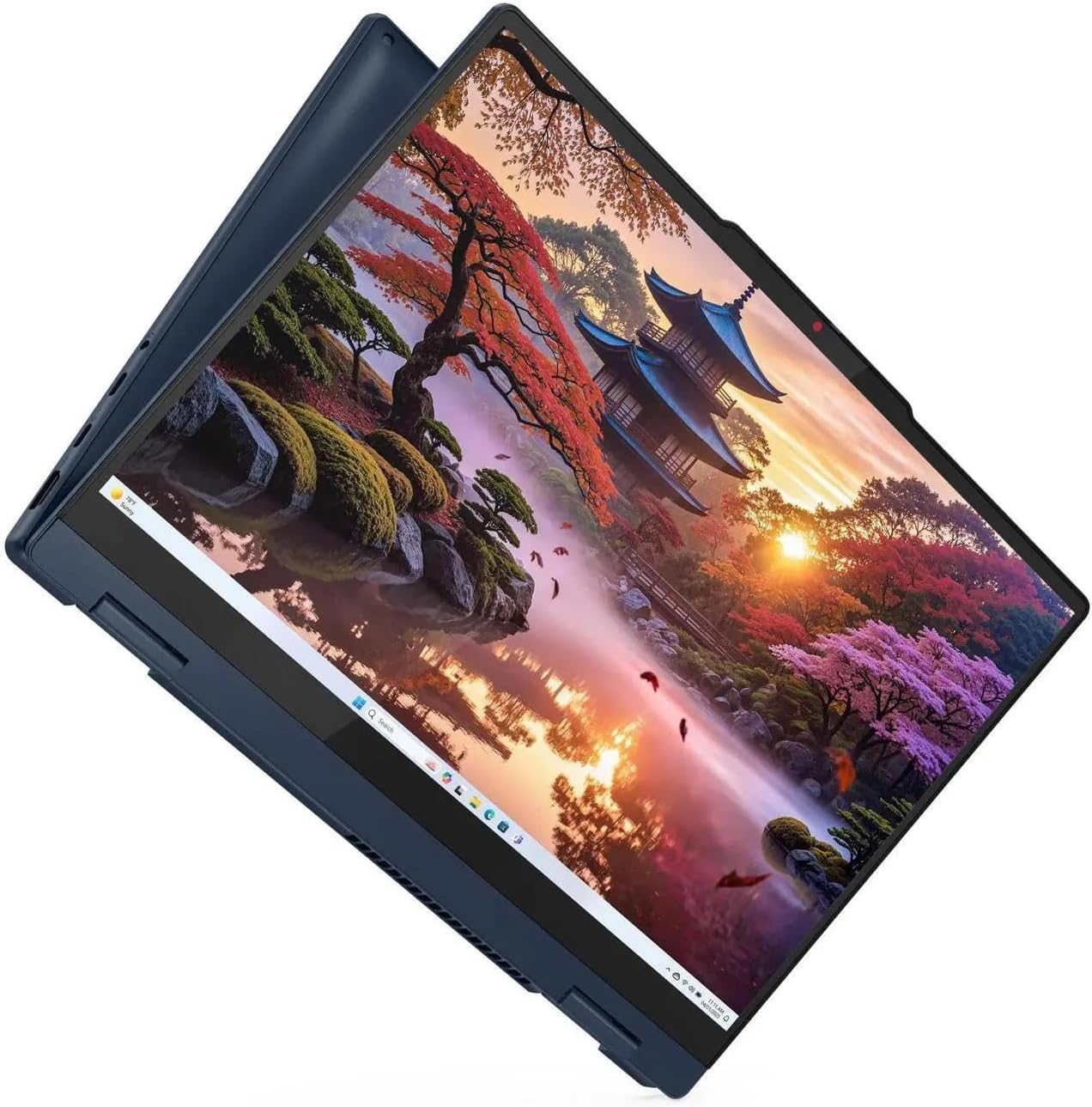 Lenovo IdeaPad 5 2-in-1 with AMD Ryzen AI 7 350 Processor, 14' WUXGA IPS Touchscreen Display, Wi-Fi 7, 16GB LPDDR5X Memory, 1TB SSD, FHD/IR Hybrid Camera, Digital Pen, Backlit KYB, and Win 11 Home