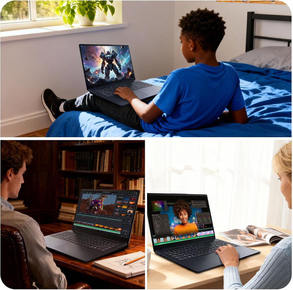 Lenovo 2026 Ideapad 1i 15 Inch Touchscreen Laptop Computer, 15.6' FHD IPS Touch Screen Laptop, Intel 10-Core i5 1335U (>i7-1255U), Windows 11 Pro 40GB RAM 2TB SSD, 10-Key, wYGYTE