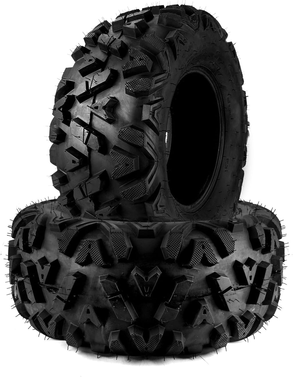 KAX 26x9-12 ATV UTV 26x9x12 ATV Mud All Terrain Tire 6PLY,Go Kart Tubeless Tire,Four Wheeler SET of 2