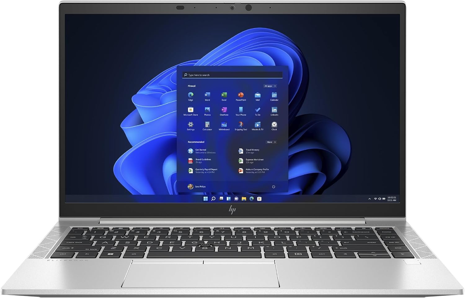 HP EliteBook 845 G8 14' FHD, AMD Ryzen 5 Pro 5650U 2.3GHz, 16GB RAM, 256GB Solid State Drive, Windows 11 Pro 64Bit, CAM, (Renewed)