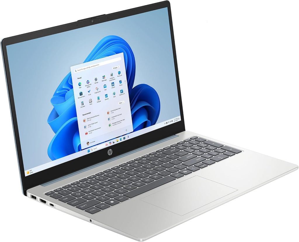 HP 15-fd000 Personal Laptop, 2025, 15.6' 1920x1080 Touchscreen, Intel-8 Core i3-N305, Intel UHD Graphics, 32GB DDR4, 1TB SSD, Win10 Pro, Wi-Fi 6, BT 5.3, 720p HD Camera, Moonlight Blue