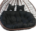 Hanging Chair Cushion Ordinary Model Swing Egg Chair Cushion Waterproofmodel, with Straps and a Zipper Design for Easy disassembly and cleani