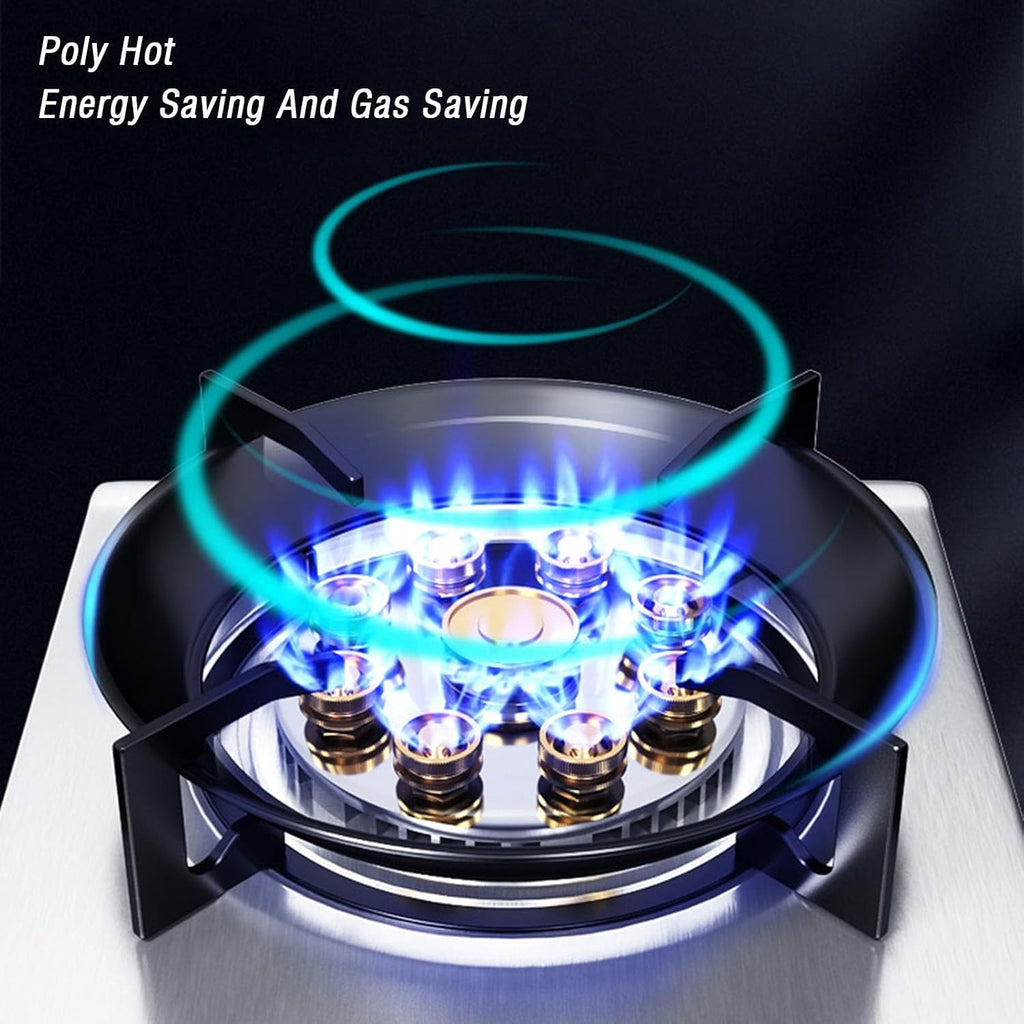 Propane Gas Stove,Single Burner Propane Stove,tabletopstainless Steel,Max 24566.4BTU with Pulse Electronic Ignition Suitable for Apartments, Kitchens and More