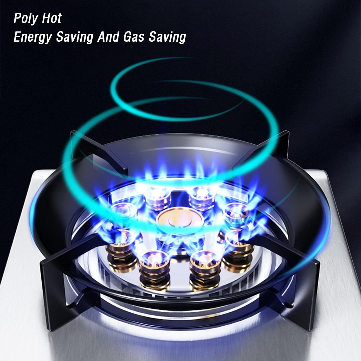 Propane Gas Stove,Single Burner Propane Stove,tabletopstainless Steel,Max 24566.4BTU with Pulse Electronic Ignition Suitable for Apartments, Kitchens and More