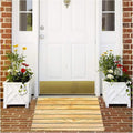 Ramps Threshold Ramp, Threshold Ramp Wooden, Front Door Step Slope, Curb Ramp for Wheelchairs, Mobility Scooters, Power Chairs(60x45x18cm/23.6x17.7x7in)