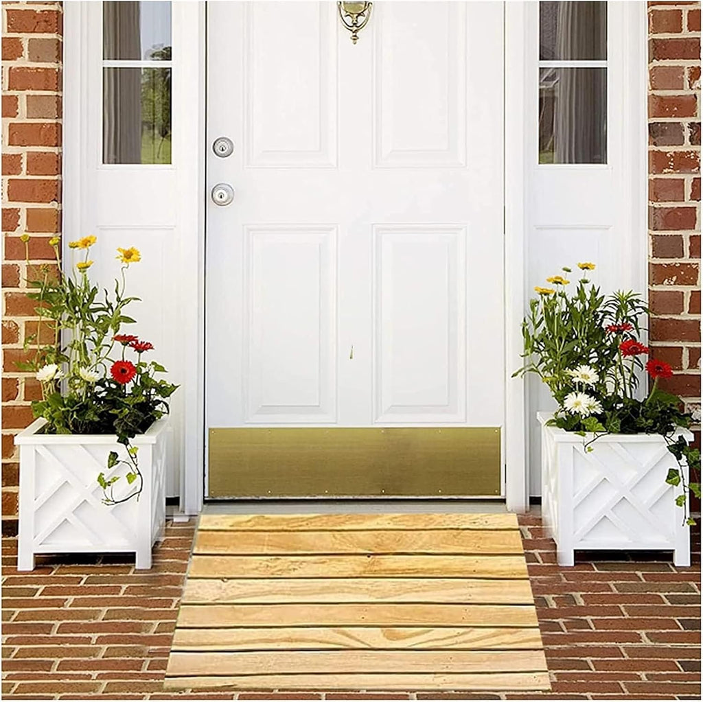 Ramps Threshold Ramp, Threshold Ramp Wooden, Front Door Step Slope, Curb Ramp for Wheelchairs, Mobility Scooters, Power Chairs(60x50x20cm/23.6x19.7x8in)