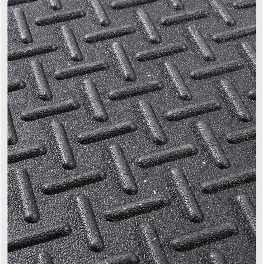 Rubber Driveway Curb Ramp, Heavy Duty Threshold Ramp, Slope Ramp for Bike Vehicle Sidewalk Wheelchair (Size : Height 13cm (5inch))