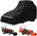 Tractor Cover Large,600d Oxford Cloth for John Deere 1,2,3 Series 1025r 2320 2720 3520, Kubota and Mahindra with Backhoe,Waterproof Uv Resistant & Dustproof, (189 L X 76 W X 86 H in)