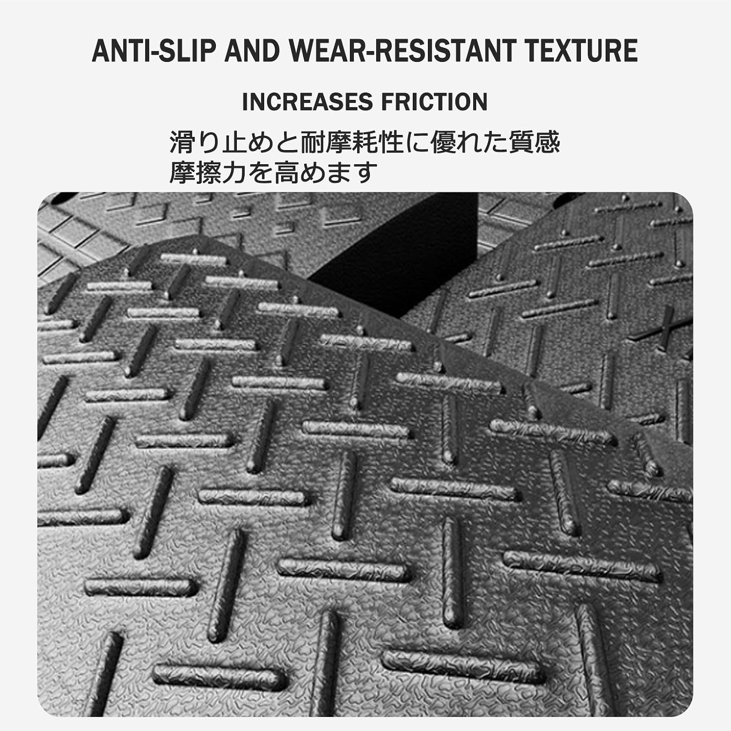 Heavy Duty Threshold Ramps，Heigh Door StepRamp ，Curb Ramp for Cars，Screw Fixation, Stable Load-Bearing, Non-Slip Texture, Suitable for Multiple Scenarios(100 * 30 * 15cm/39.4 * 11.8 * 5.9in)