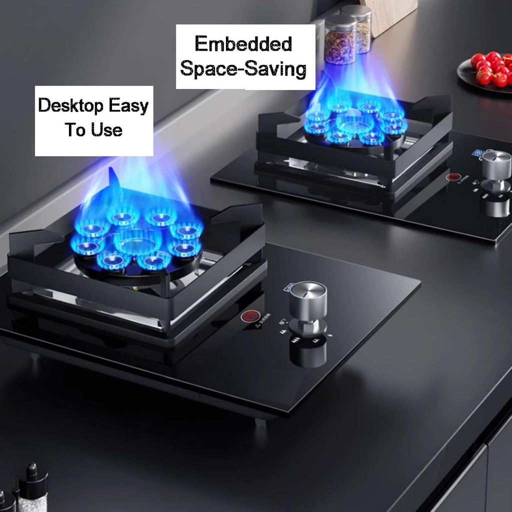 Gas Stove 1 Burner, Propane Cooktop,Portable Gas Cooktop with Thermocouple Protection,Lpg/Ng for Apartments(LPG)