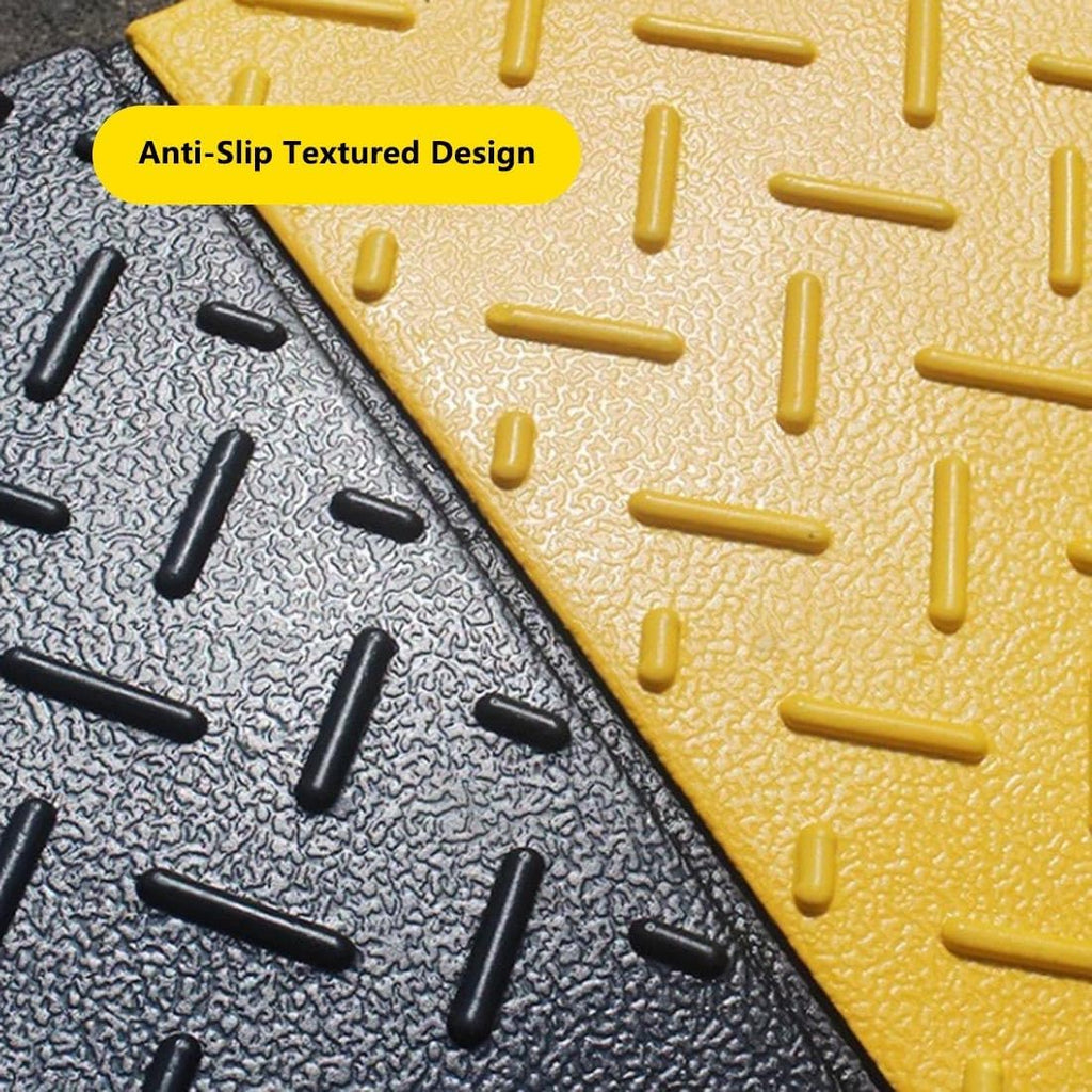 Heavy Duty Rubber Curb Ramps, Threshold Ramps, Driveway Ramps for Cars Forklifts Trucks Motorcycles Bikes Wheelchairs(1.6'/4cm)