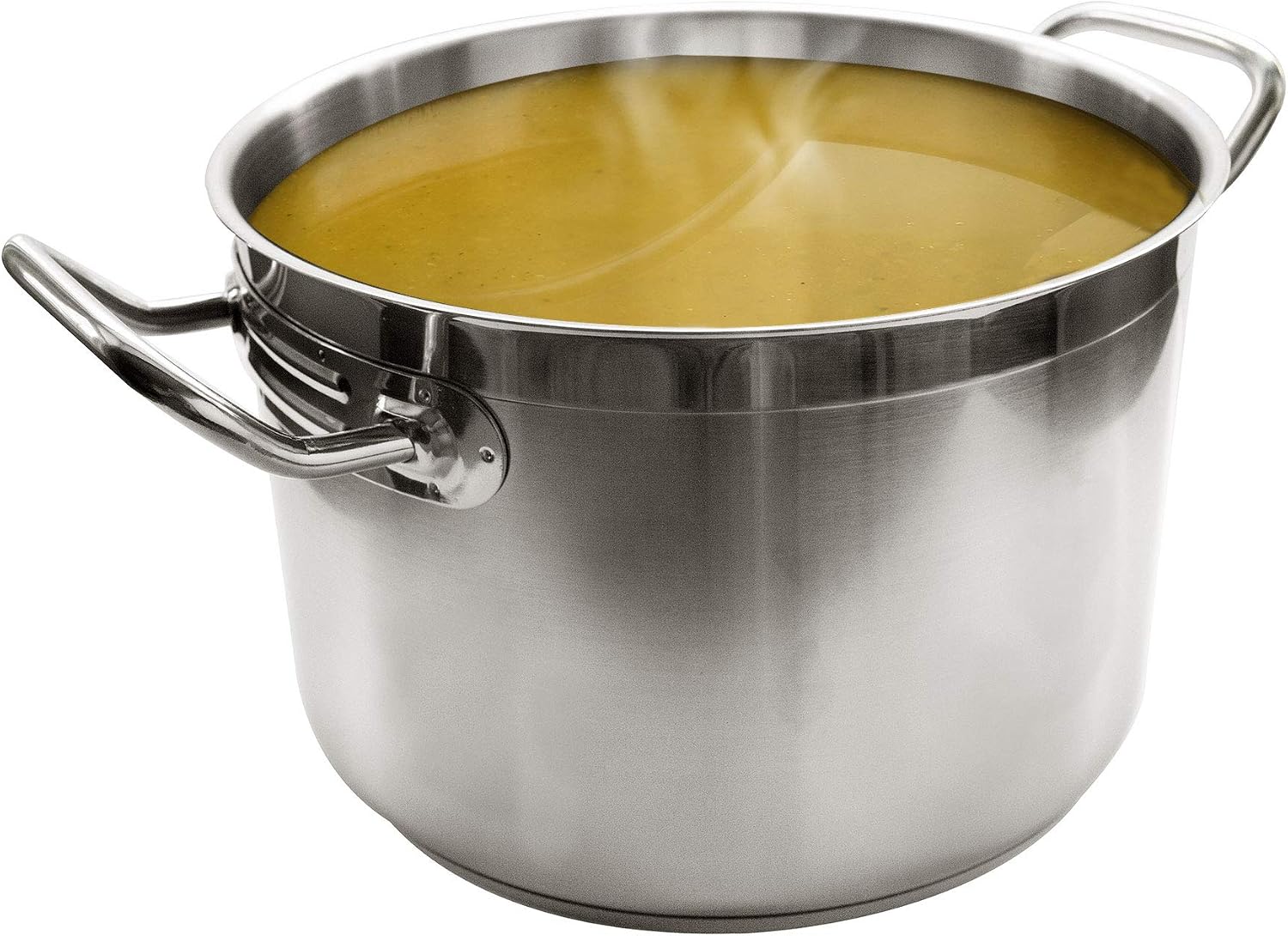 24 Qt Stainless Steel Stock Pot w/Cover