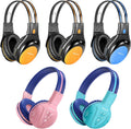 SIMOLIO Wireless IR Headphones for Car DVD and Bluetooth Headphones for Kids, Car Headphones Compatible with Honda Odyssey & uConnect VES & Dodge Grand Caravan & Chevy Suburban 2006-2022