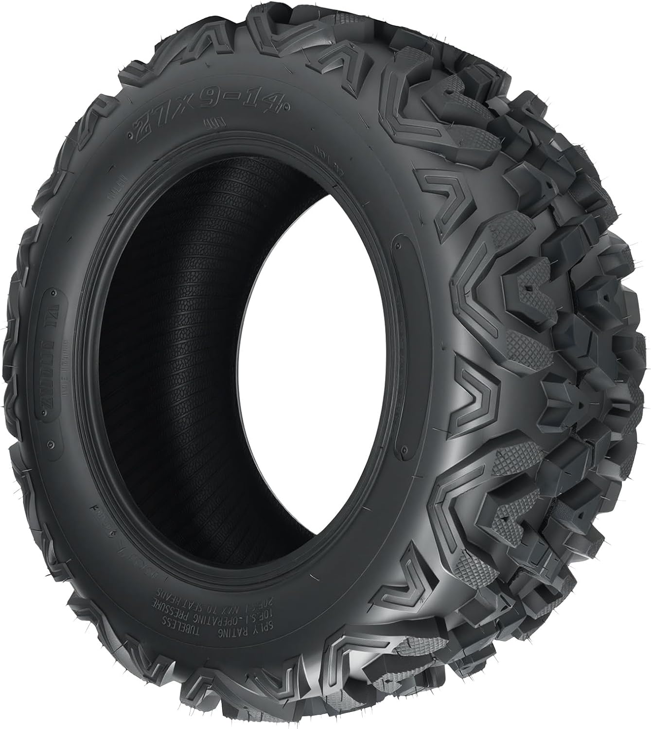 KAX 27x9-14 ATV UTV All-terrain Tires,27x9-14 Off-Road Mud Tires,6 Ply, 1Pcs,Tubeless Z-199