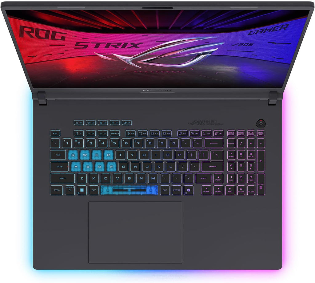 ASUS ROG Strix G18 Gaming Laptop 2025, GeForce RTX 5080 16GB DDR7, Intel Ultra 9 275HX, 18' 2.5K 240Hz Nebula Display, 64 GB DDR5, 2 TB SSD, Wi-Fi 7, RGB Backlit KB, Windows 11 Pro, w/Accessories