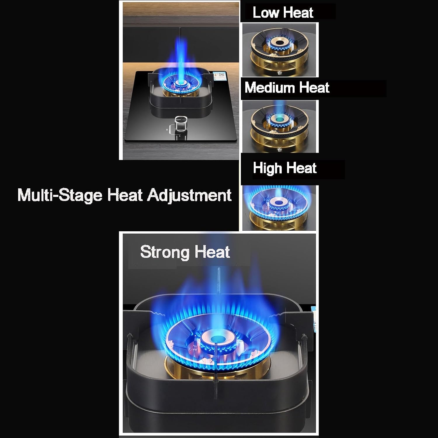Propane Stove Single Burner,Commercial Gas Stock Pot Range,for Tailgating,Seafood Boil,Home Brewing(LPG)