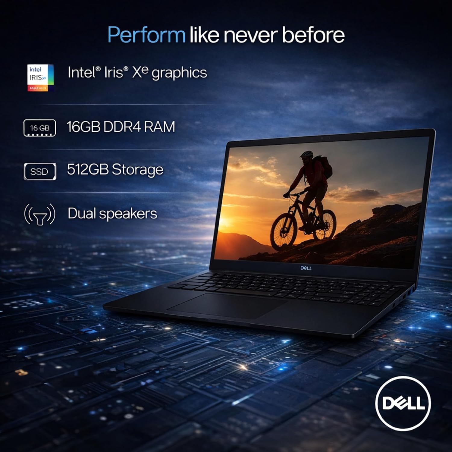Dell Inspiron 15.6' FHD Touchscreen Business Laptop, 13th Gen Intel Core i5 (Beat i7-1250U), 32GB RAM, 1TB SSD, Win 11, Office 365 for Web, USB-C, no Mouse