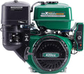 maXpeedingrods 15HP 420cc Gas Engine, Electric Start 4 Stroke OHV Horizontal Gasoline Engine, Shaft 1' (25.4mm) Diameter, Shaft 1/4' Keyway, for Go-Karts Log Splitters Compressors Lawn Mowers